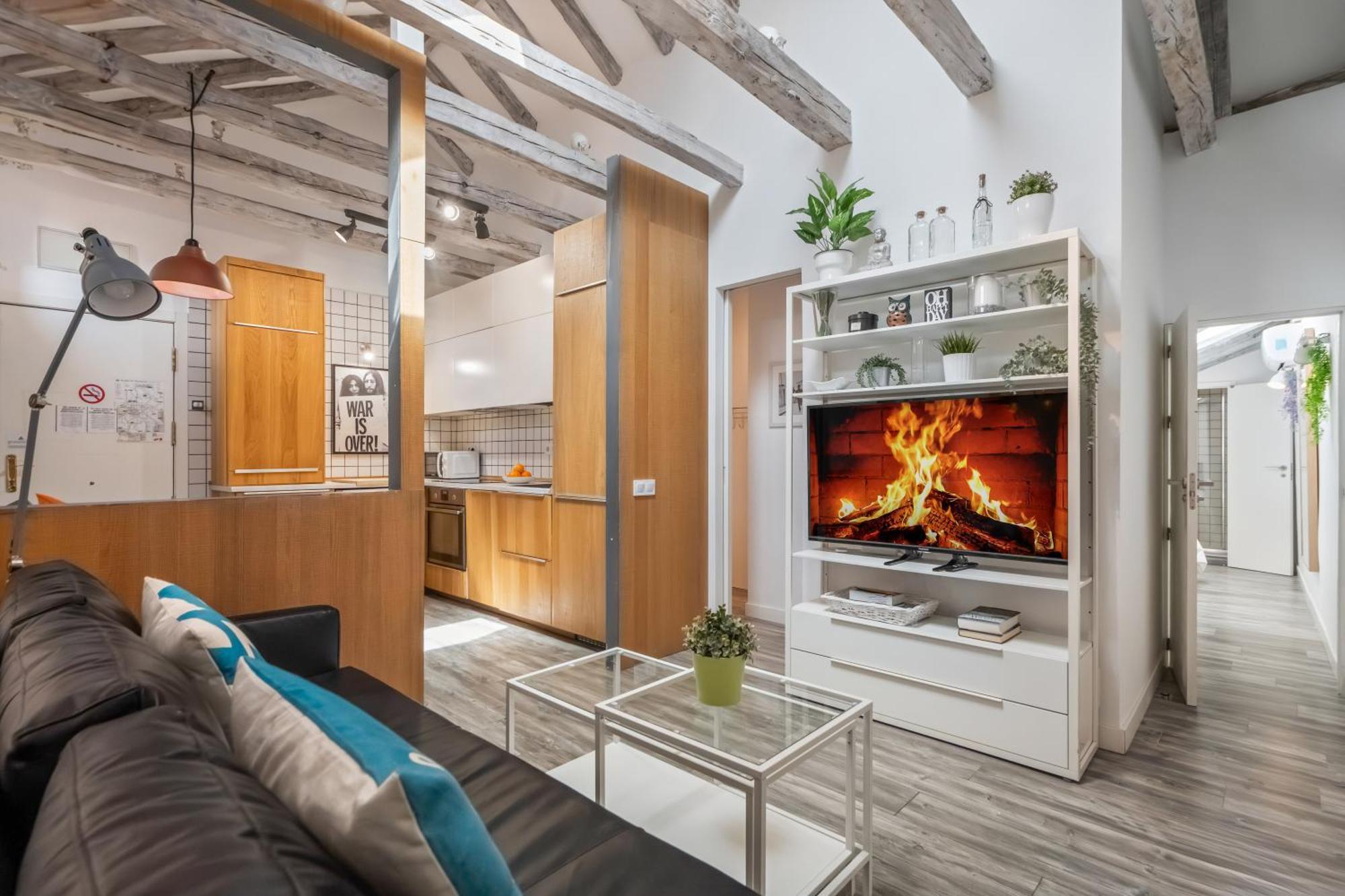 Appartement Attic 3bedrms-2baths In Heart Of Malasana Madrid